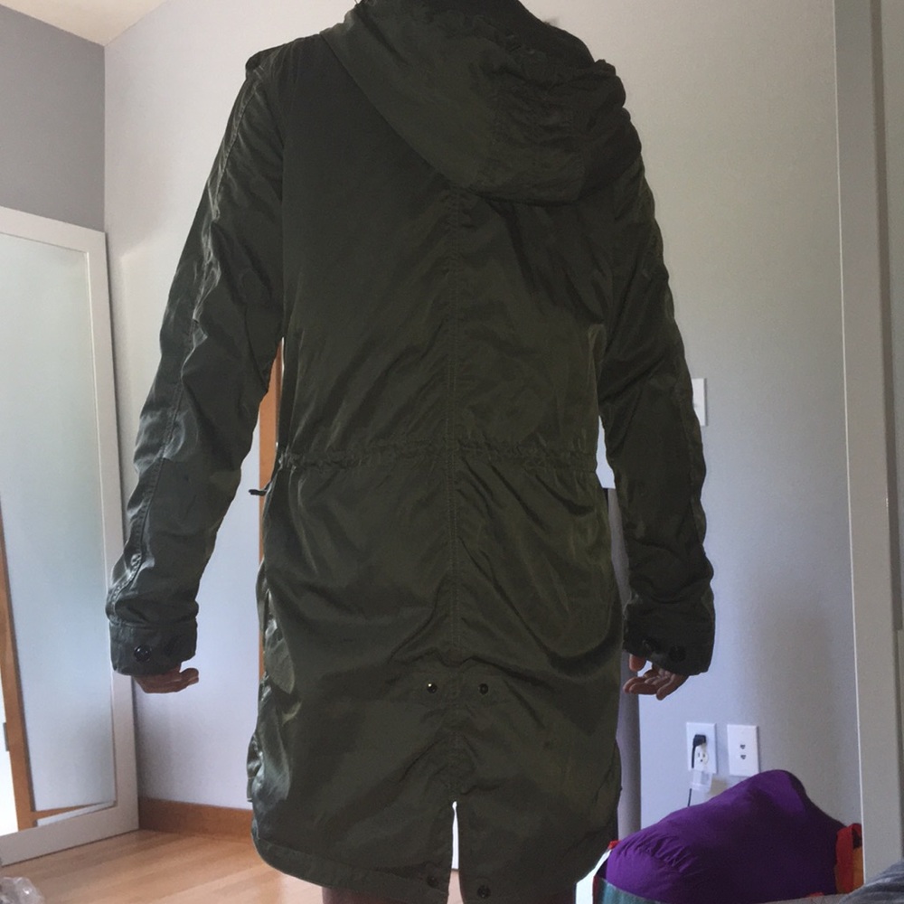 dark green ralph lauren rain coat - Picture 5 of 6
